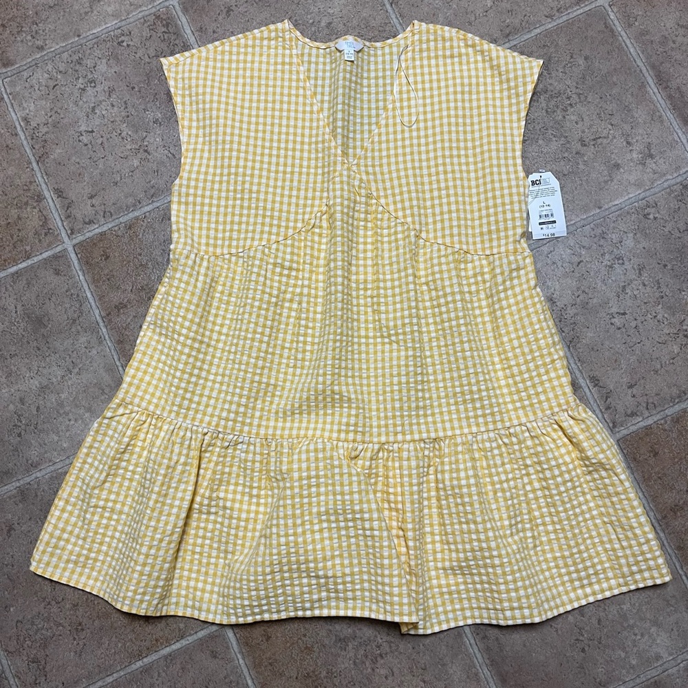 NWT Time and Tru Gingham Dress